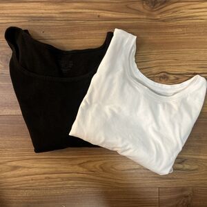 Time and Tru Womens 2X Shorts Lot of 2 Casual Pull On Lounge Summer